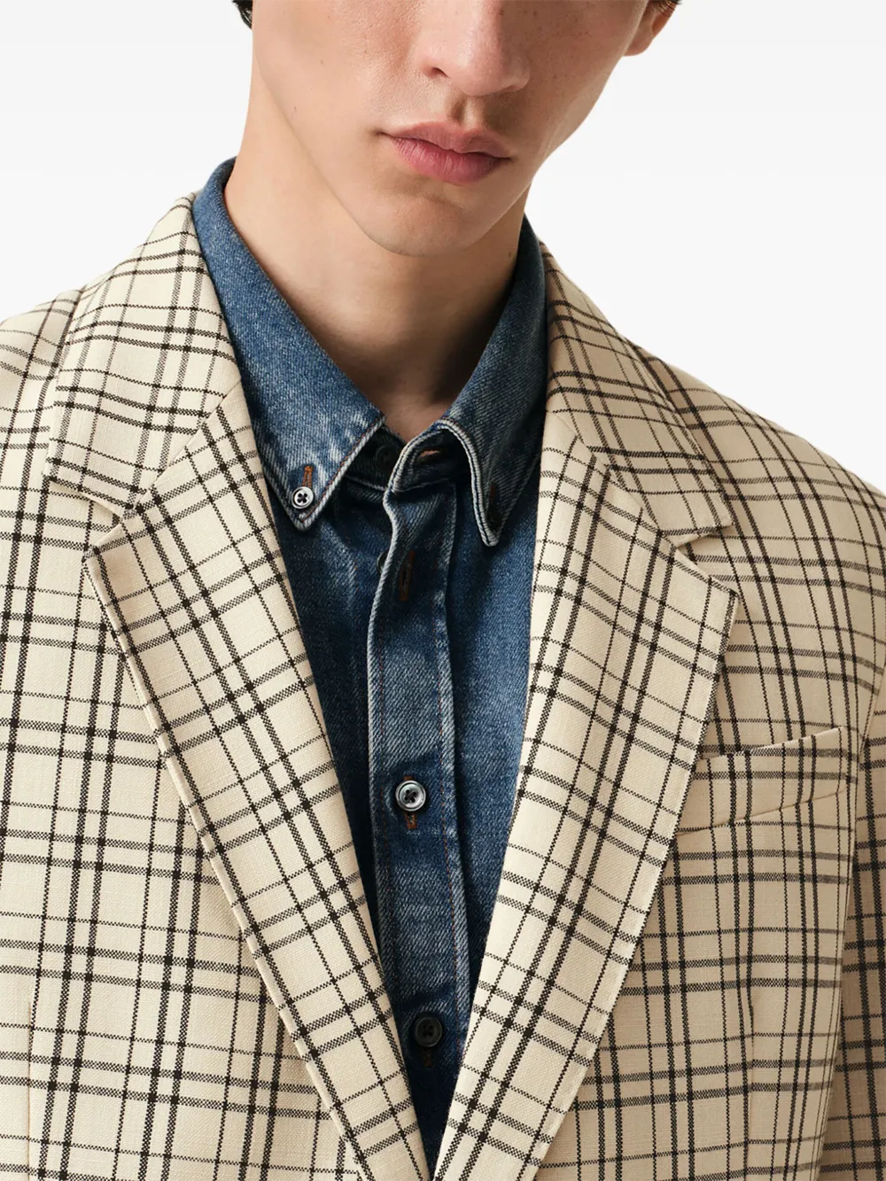 Checkered Blazer - Image 6