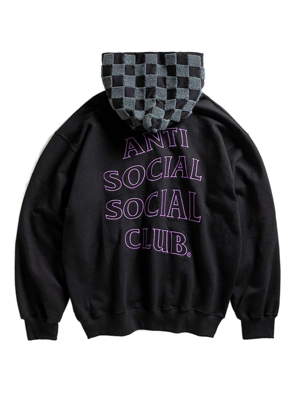 Chenille Checkered Hoodie - Image 3