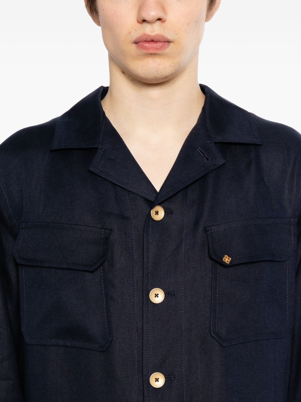Chest Flap Pocekts Jacket - Image 2