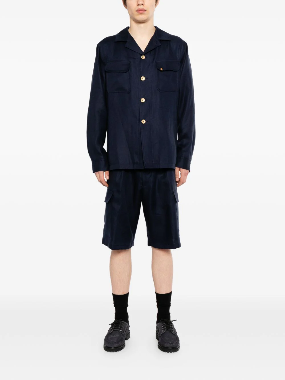 Chest Flap Pocekts Jacket - Image 4