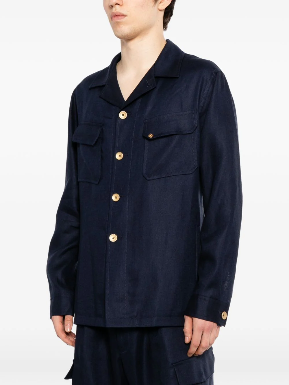 Chest Flap Pocekts Jacket - Image 5