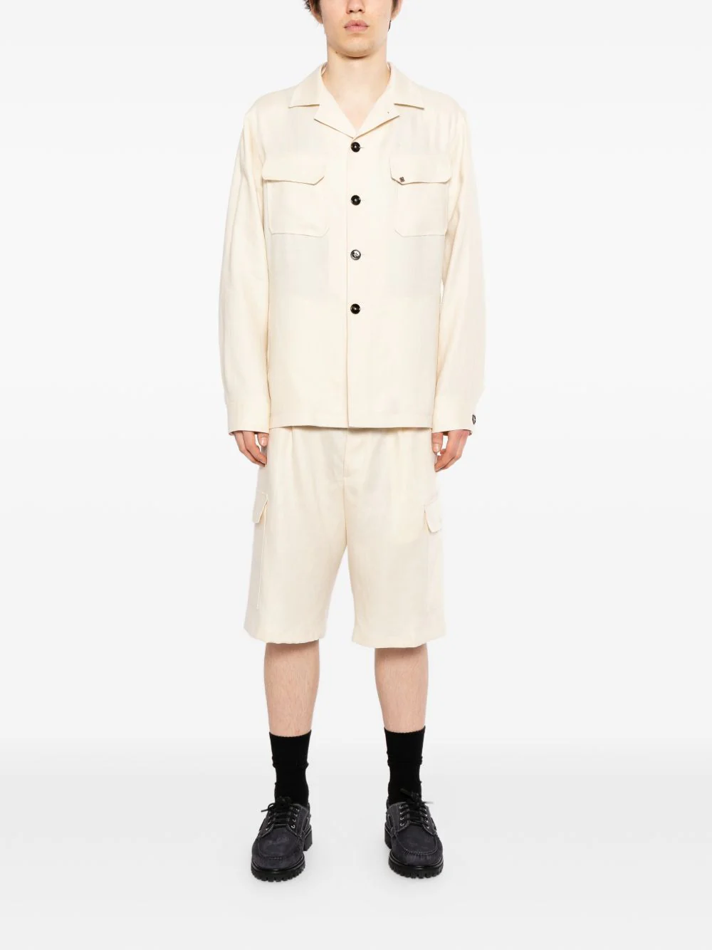 Chest Flap Pockets Jacket - Image 3