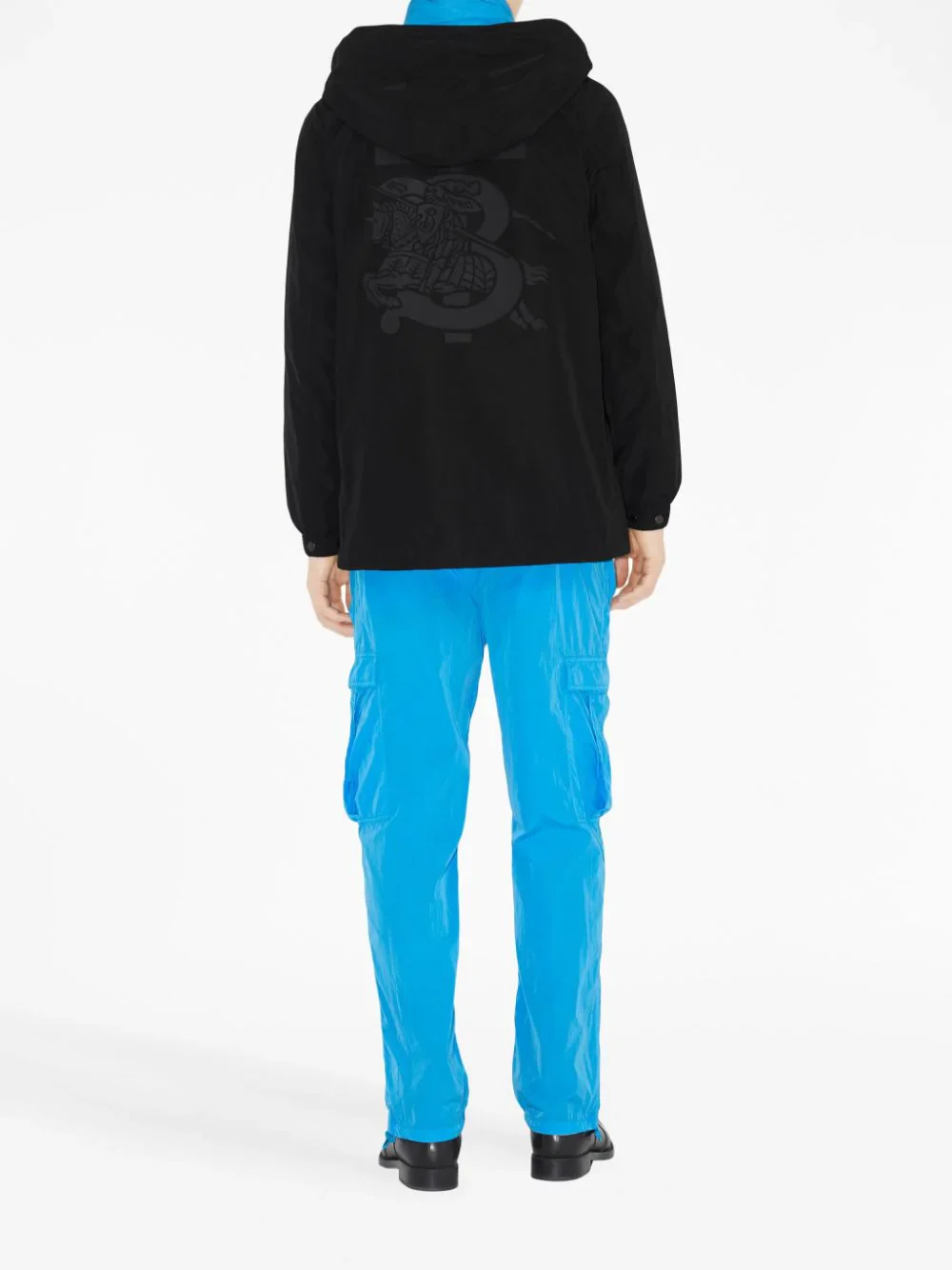 Chest Logo-Print Hooded Jacket - Image 3
