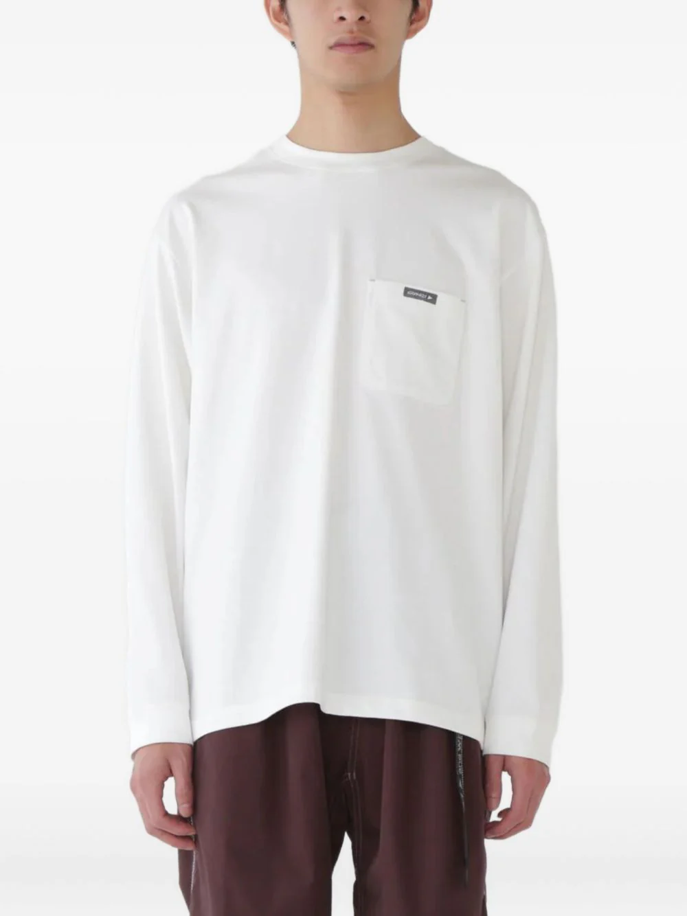 Chest-Pocket Long-Sleeve T-Shirt - Image 3