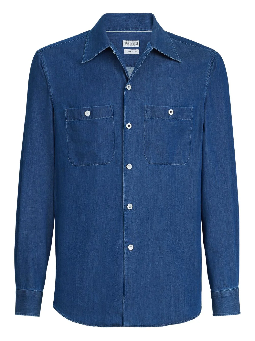 Chest-Pockets Long-Sleeve Shirt