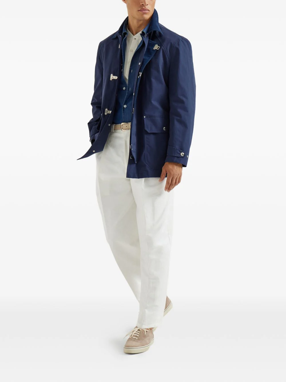 Chest-Pockets Long-Sleeve Shirt - Image 2