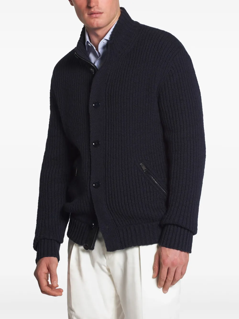 Chunky-Knit Cardigan - Image 3