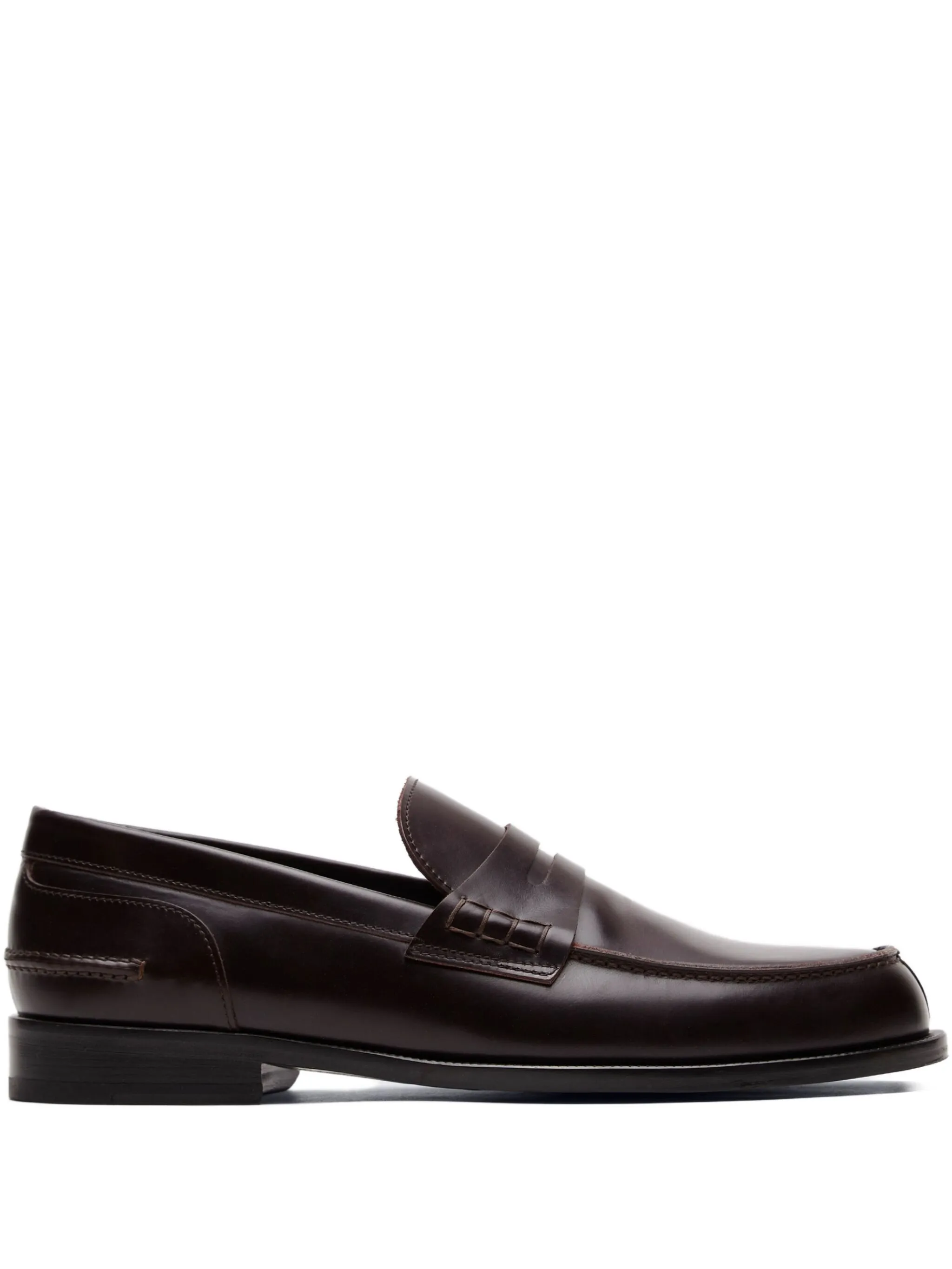 College Leather Penny Loafers