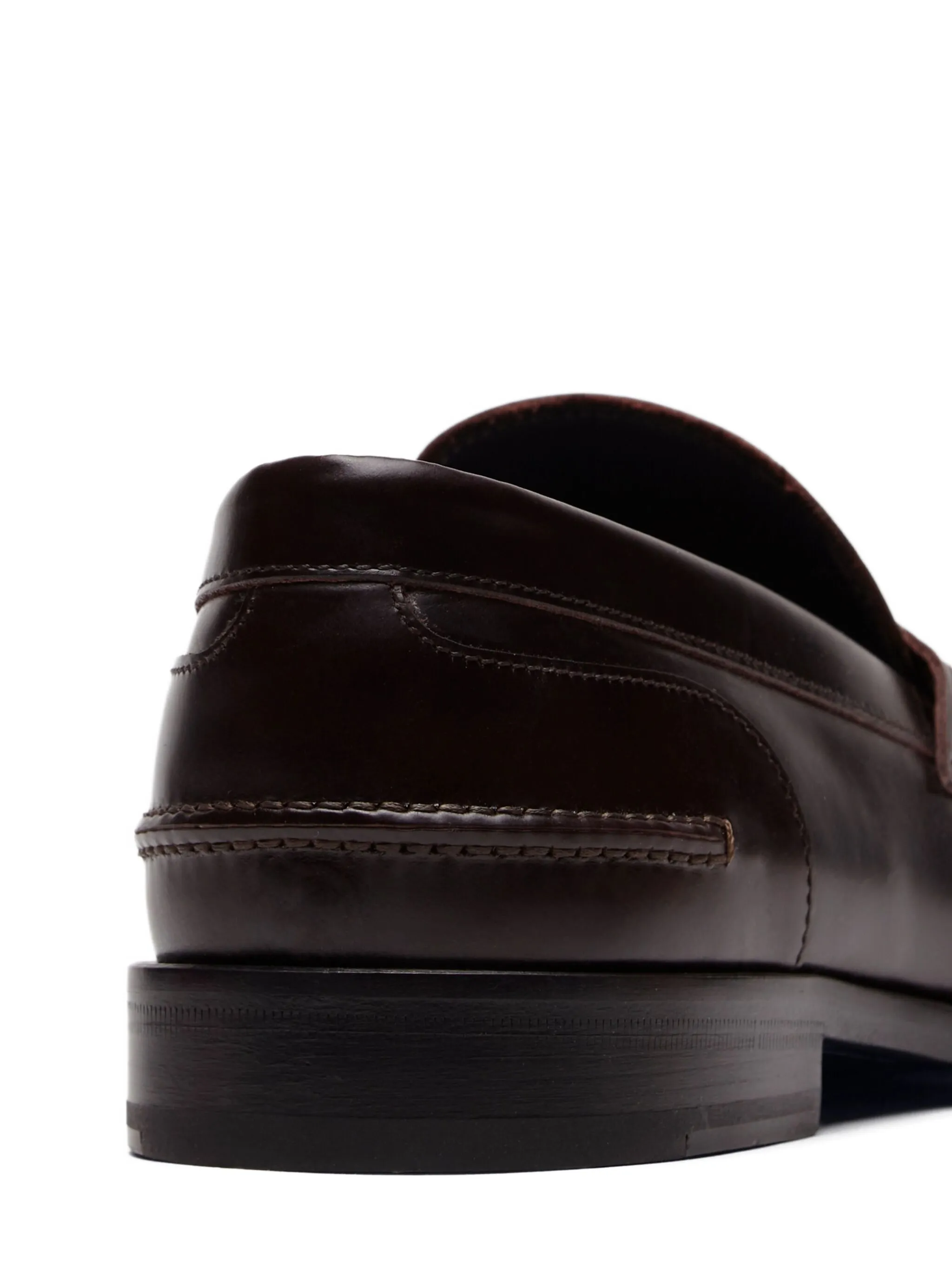 College Leather Penny Loafers - Image 4