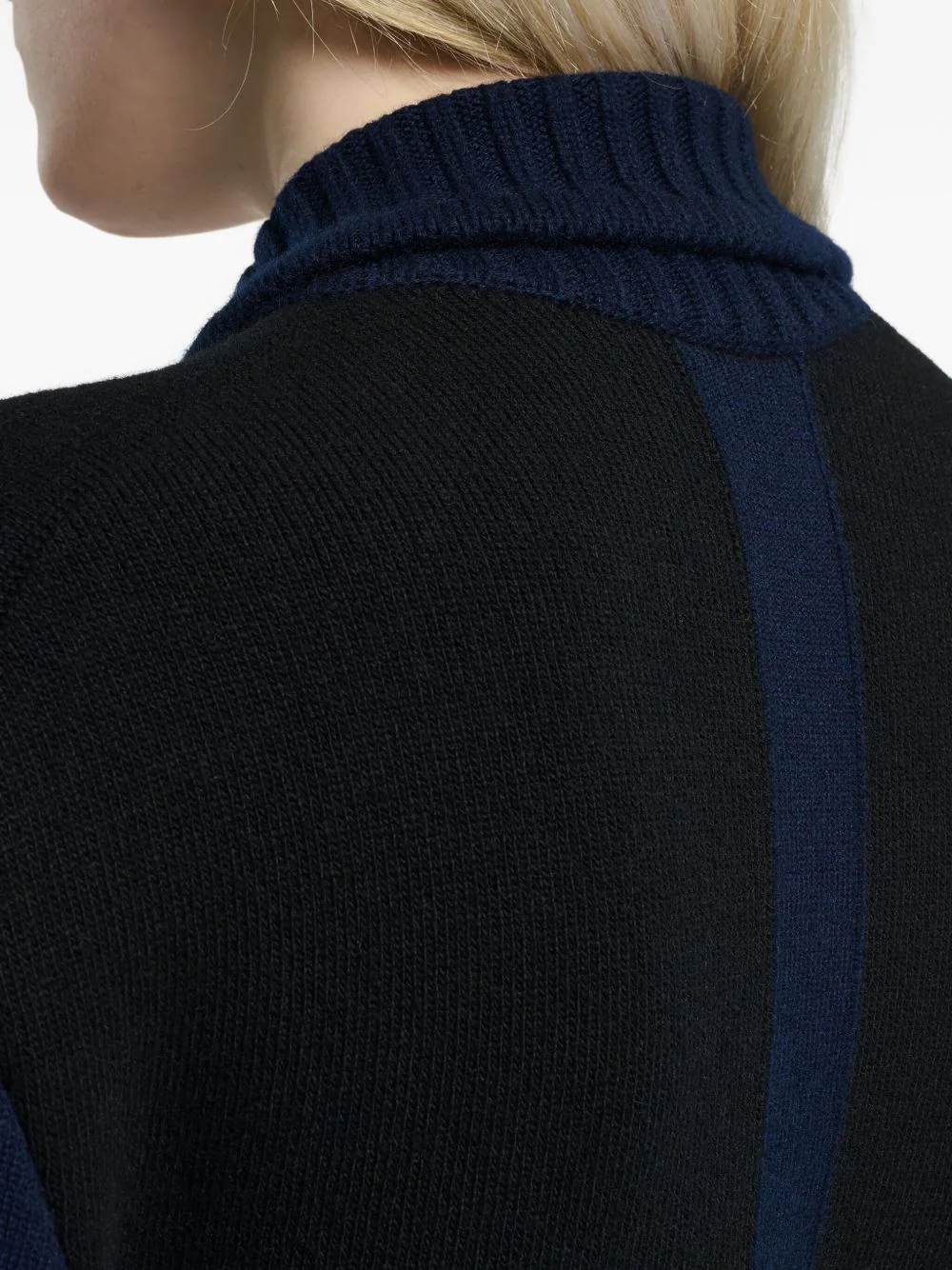 Colour-Block Button Cardigan - Image 4