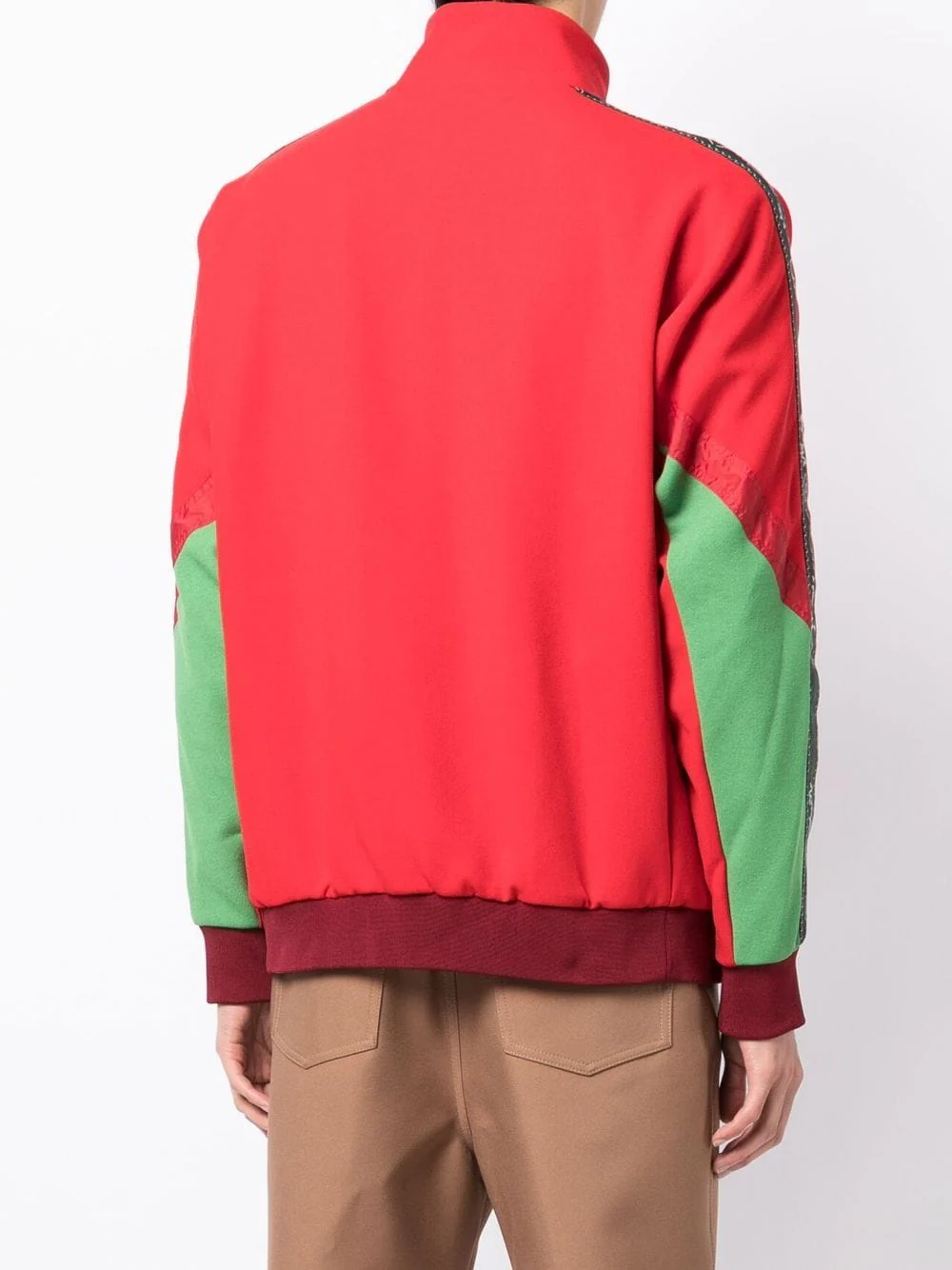 Colour-Block Half-Zip Jumper - Image 4