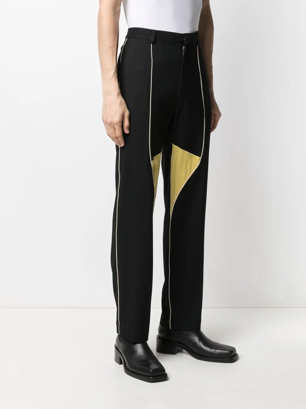 Colour-Block Straight Trousers - Image 5