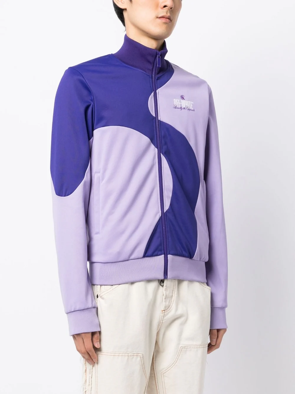 Colour-Block Track Jacket - Image 5