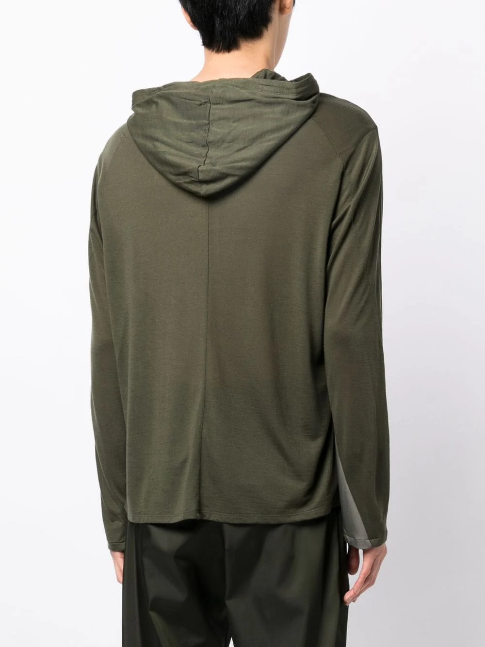 Colour-Block Zip-Up Hoodie - Image 5