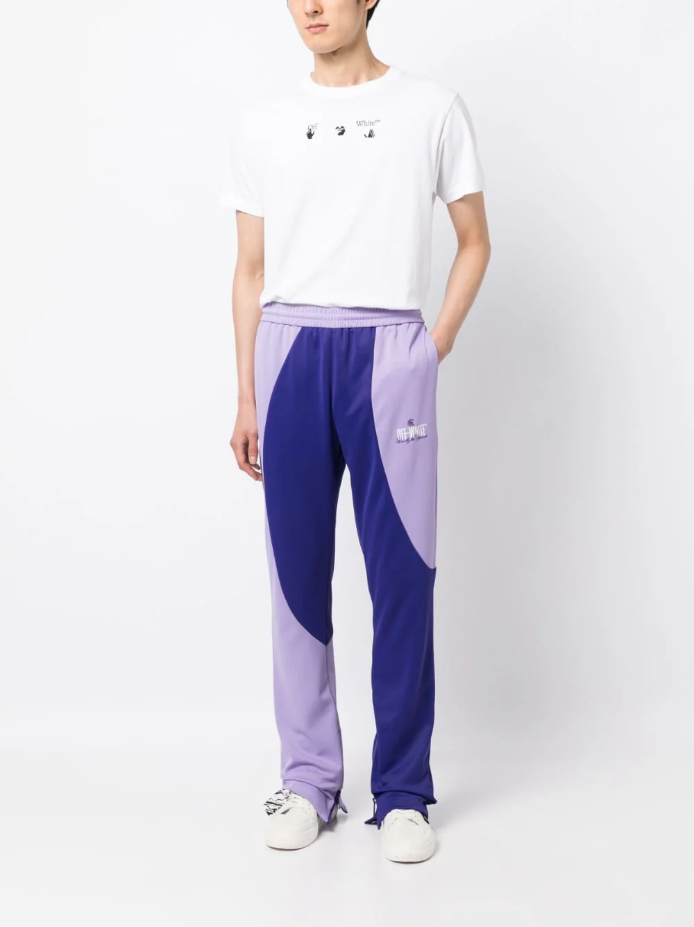 Colourblock Track Pants - Image 3