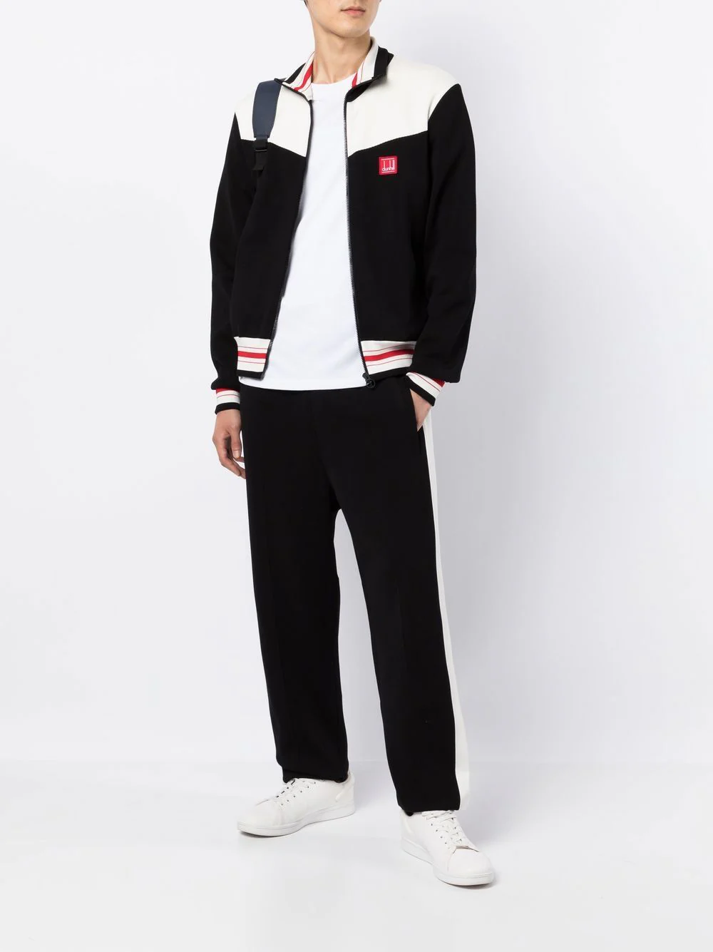 Contarsting Side-Stripe Detail Trousers - Image 3