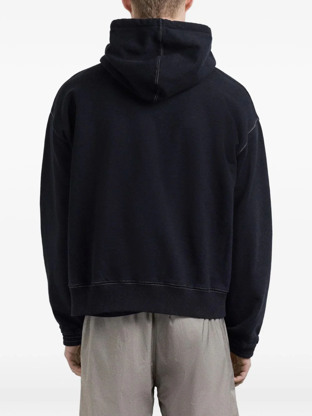 Contrast-Stitch Hoodie - Image 3