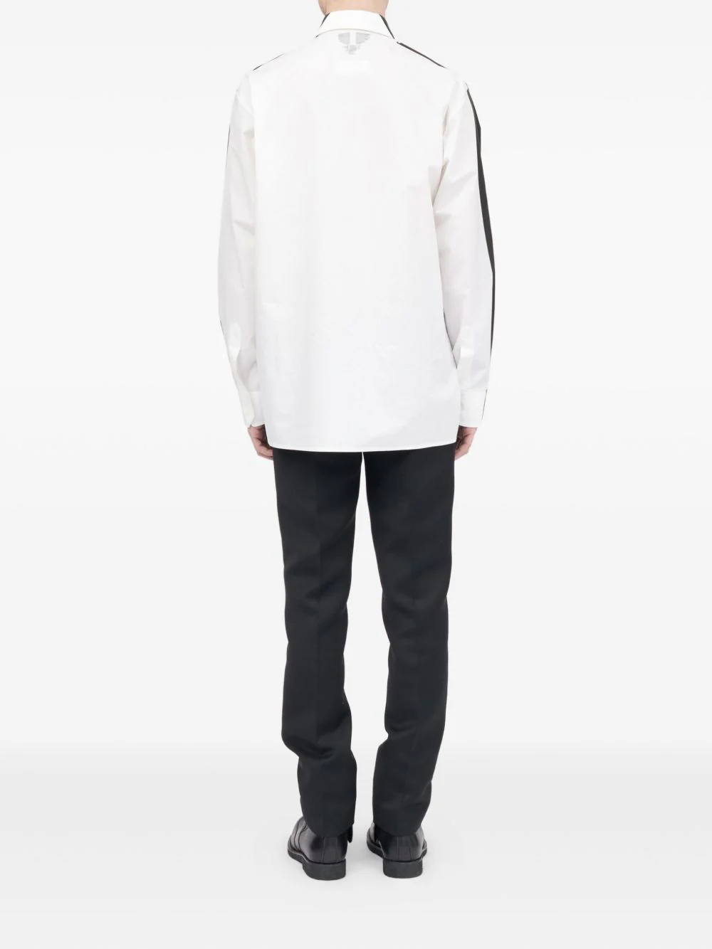 Contrast-Stitching Shirt - Image 2