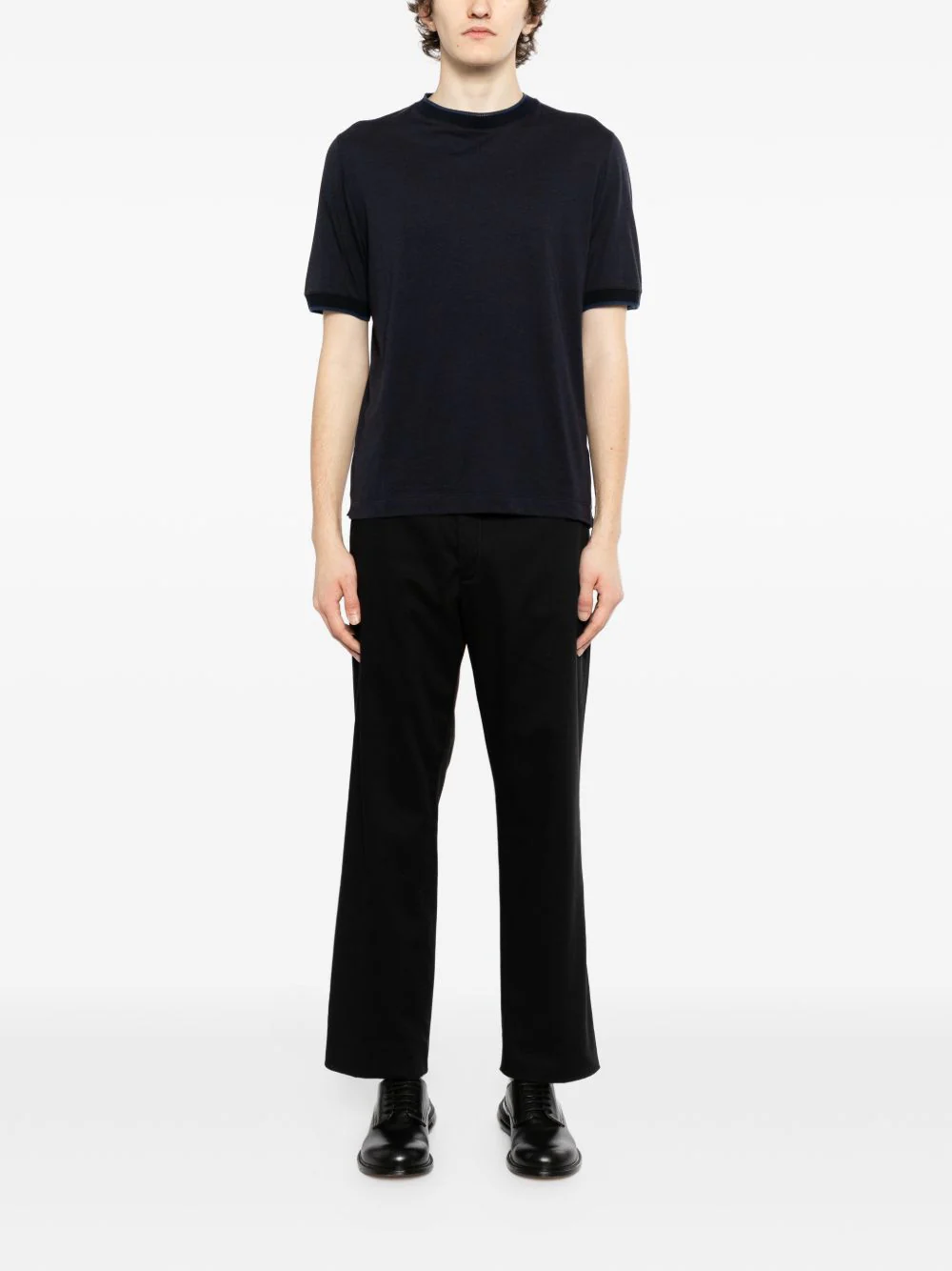 Contrast-Trim T-Shirt - Image 3