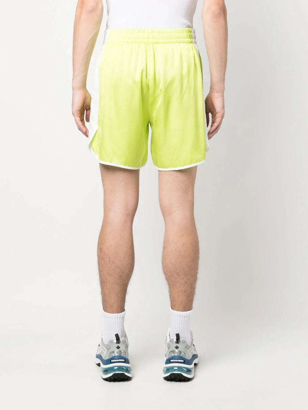 Contrasting-Sides Track Shorts - Image 3
