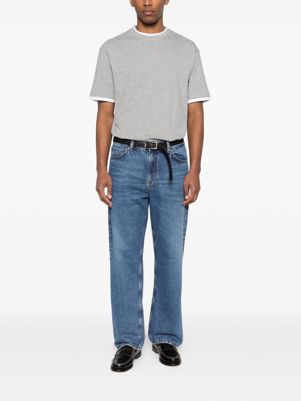 Contrasting-Trim T-Shirt - Image 2