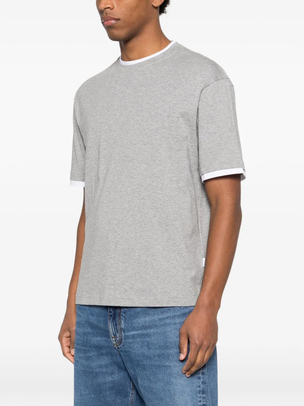 Contrasting-Trim T-Shirt - Image 3