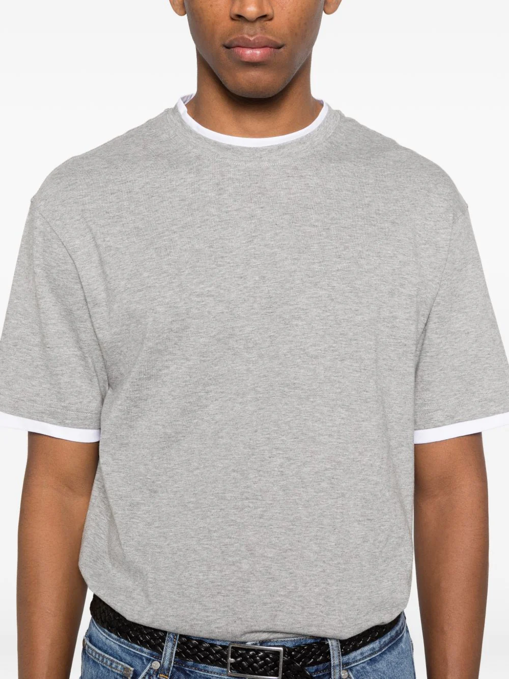 Contrasting-Trim T-Shirt - Image 4