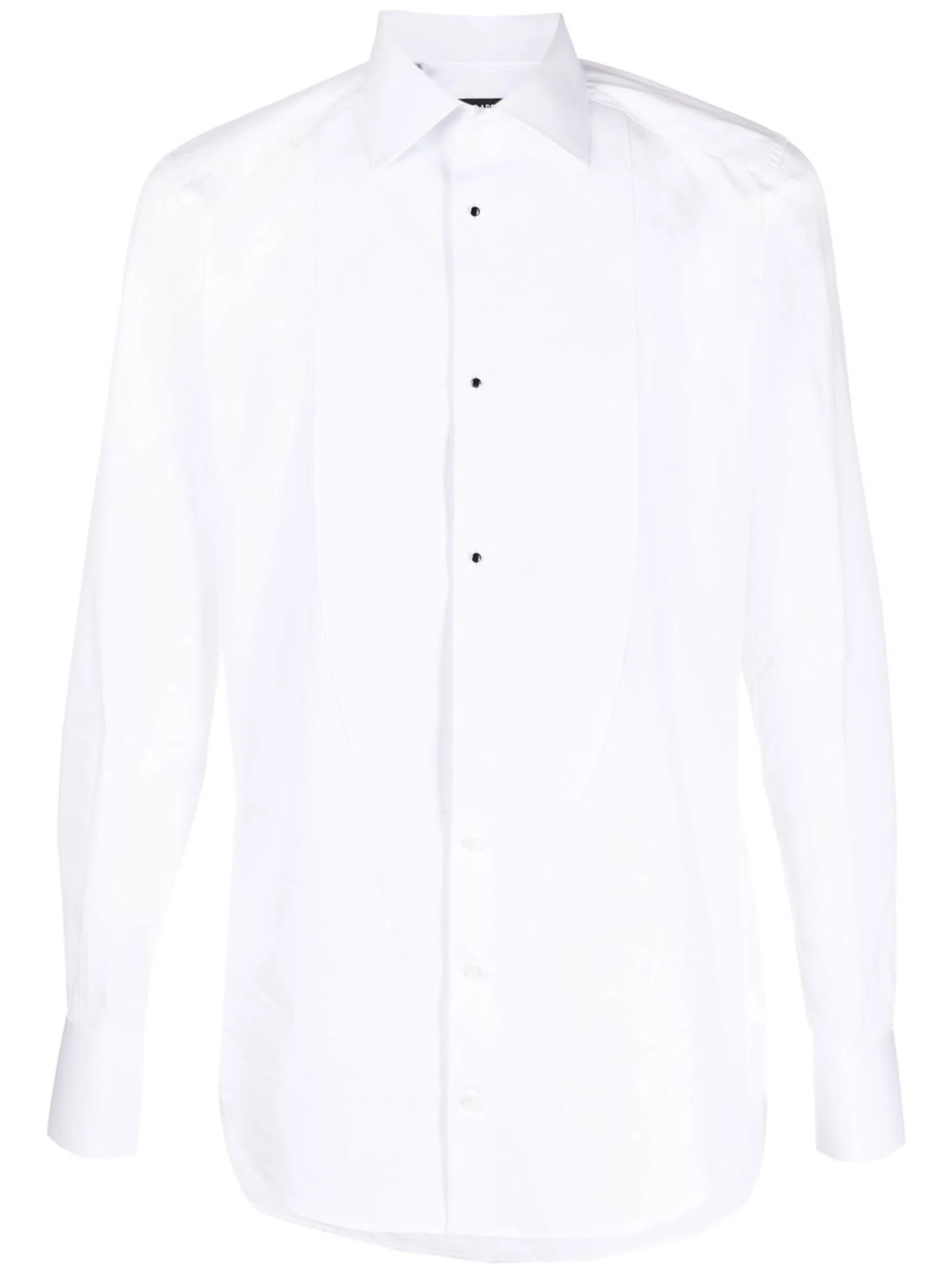 Contrasting Tuxedo Shirt