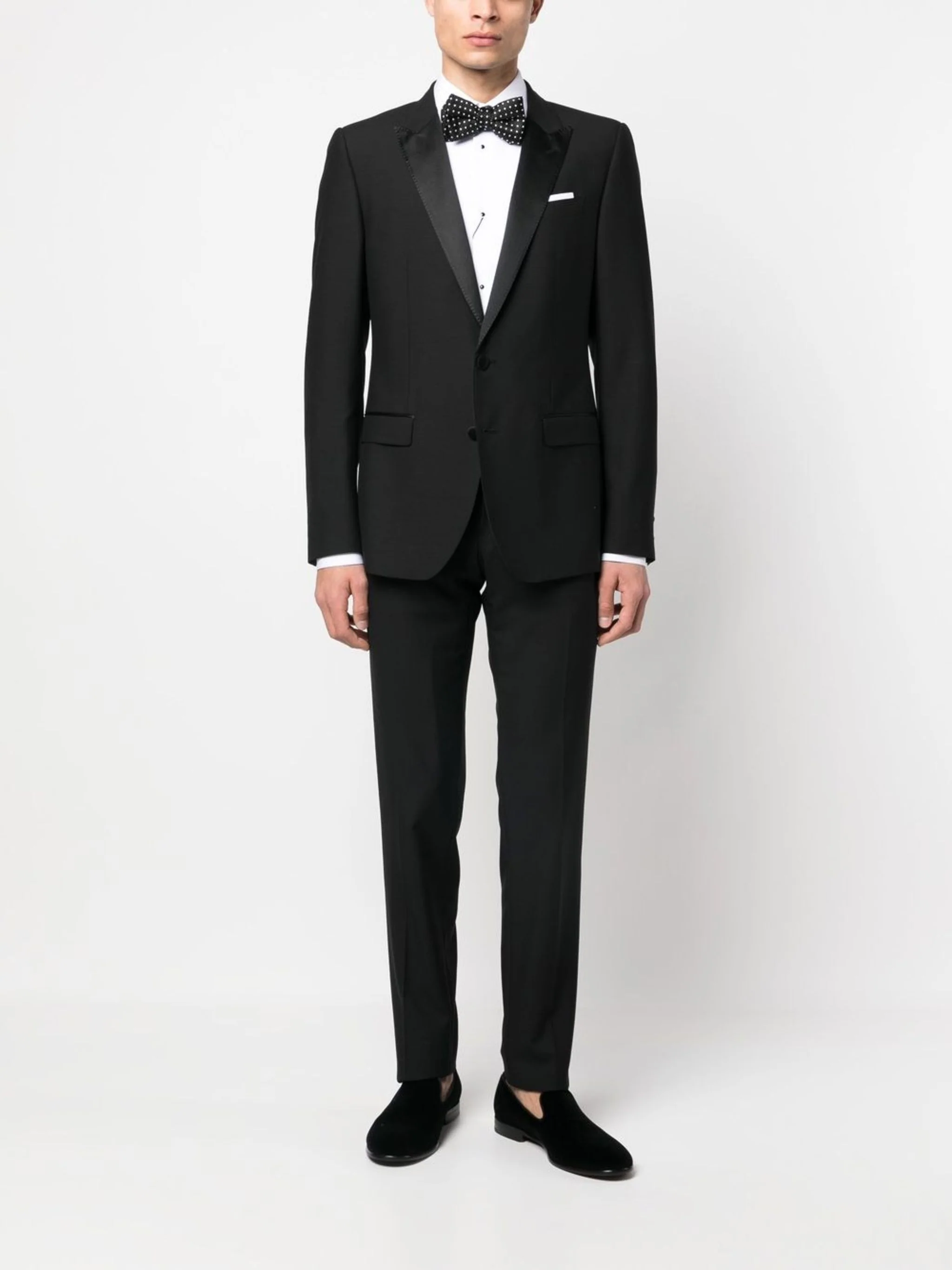 Contrasting Tuxedo Shirt - Image 2