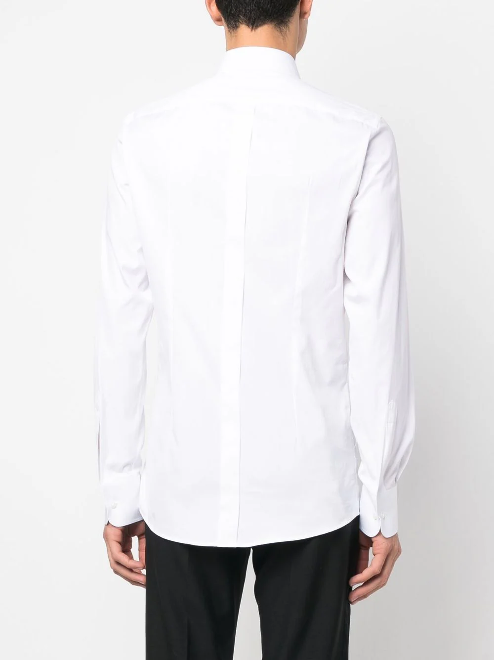 Contrasting Tuxedo Shirt - Image 4