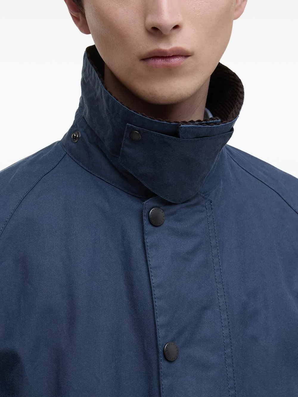 Corduroy Collar Cotton Jacket - Image 3