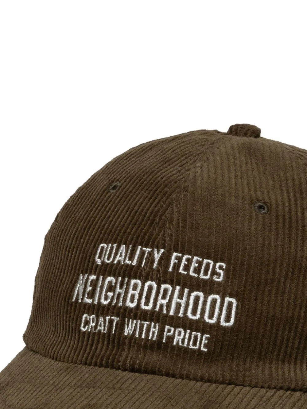 Corduroy Embroidered Baseball Hat - Image 2
