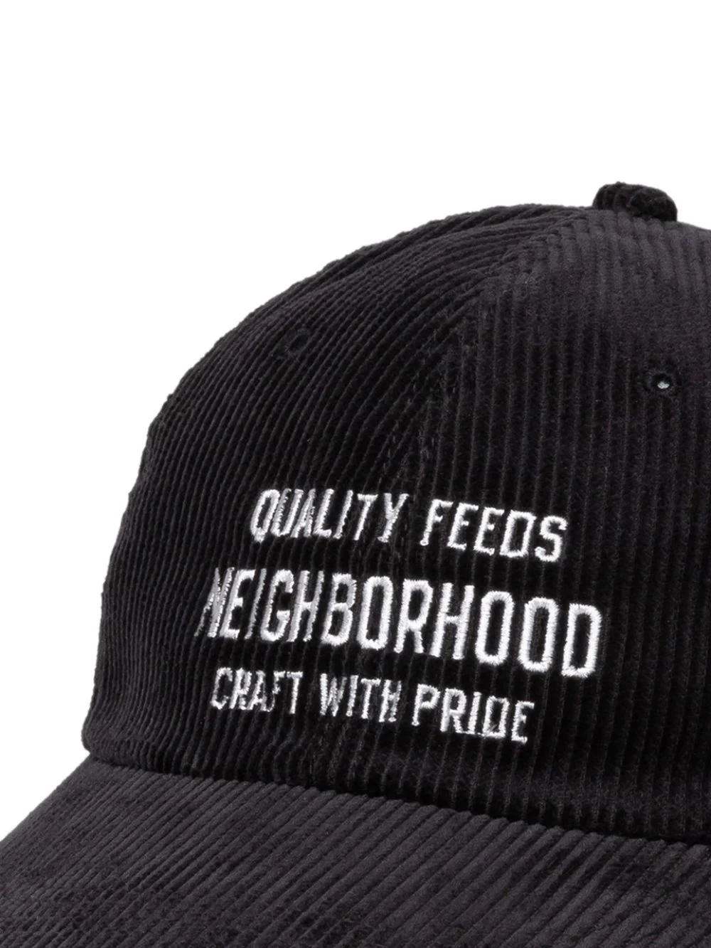 Corduroy Embroidered Baseball Hat - Image 2