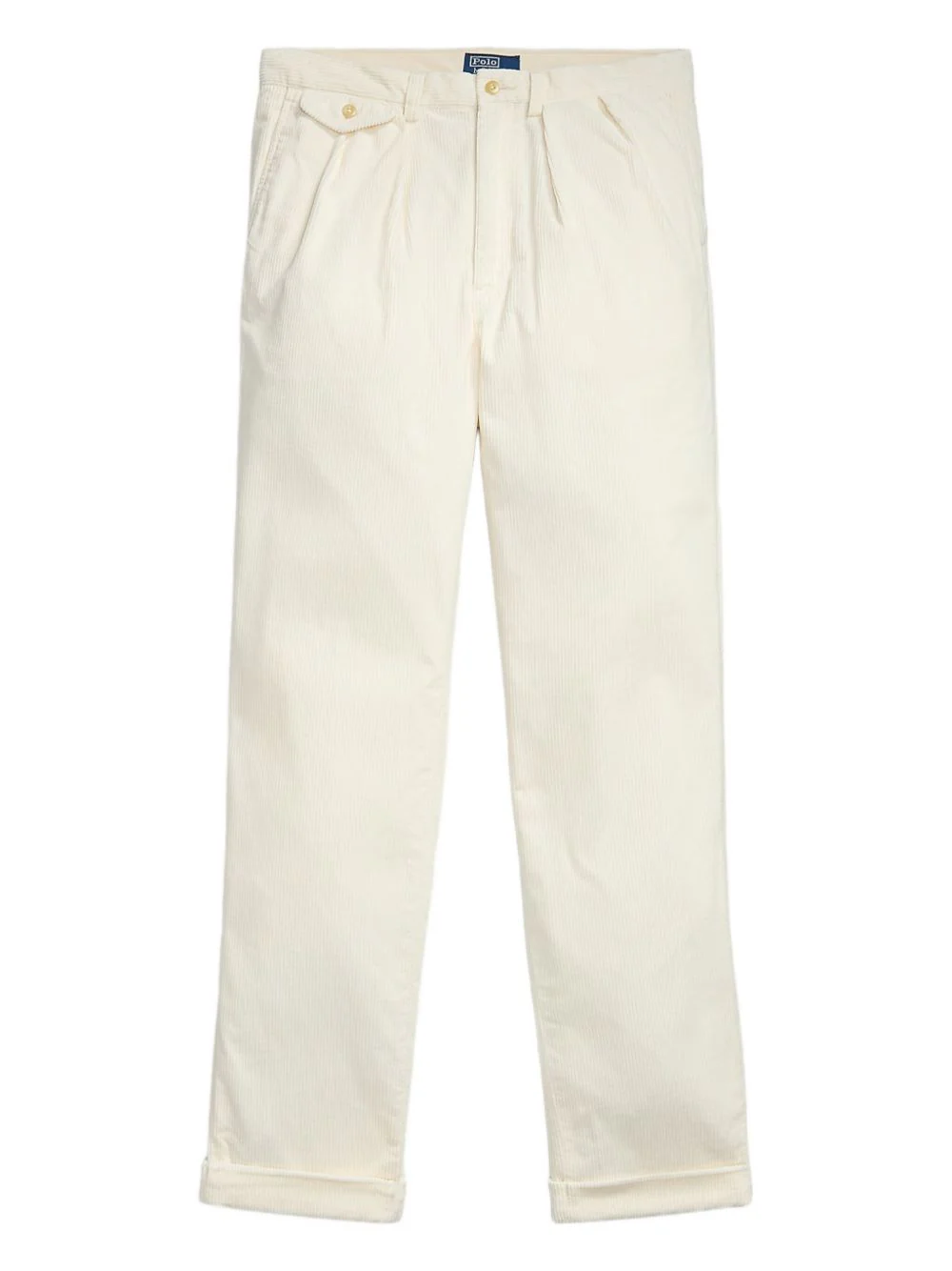 Corduroy Pleated Trousers