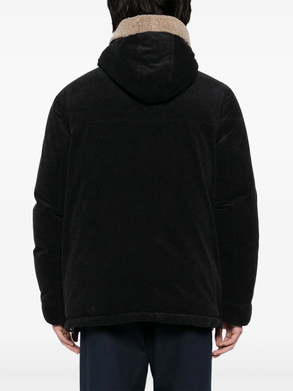 Corduroy Single Breasted Coat - Image 2
