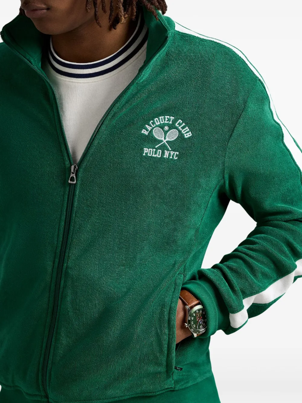 Cotton Baseball Jacket - Image 5
