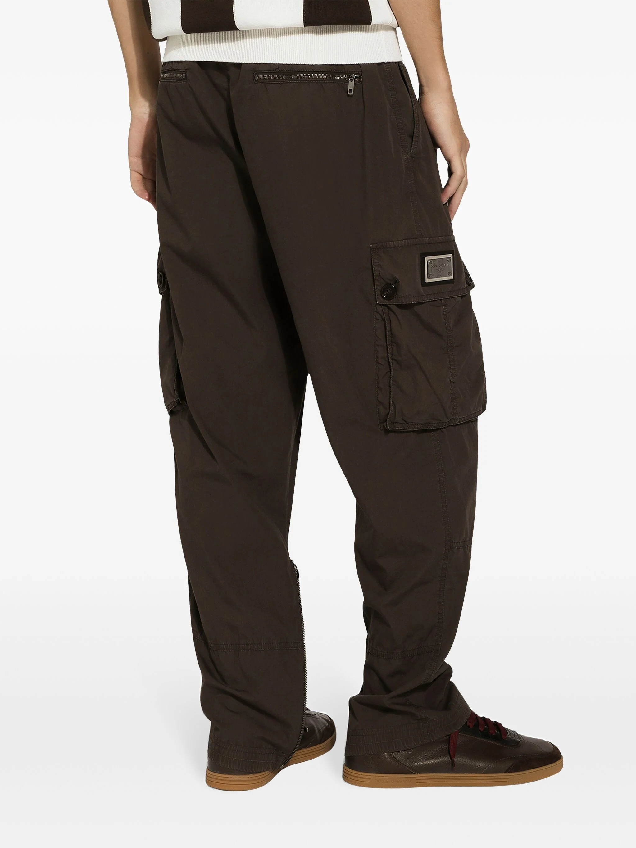 Cotton Cargo Pants - Image 5