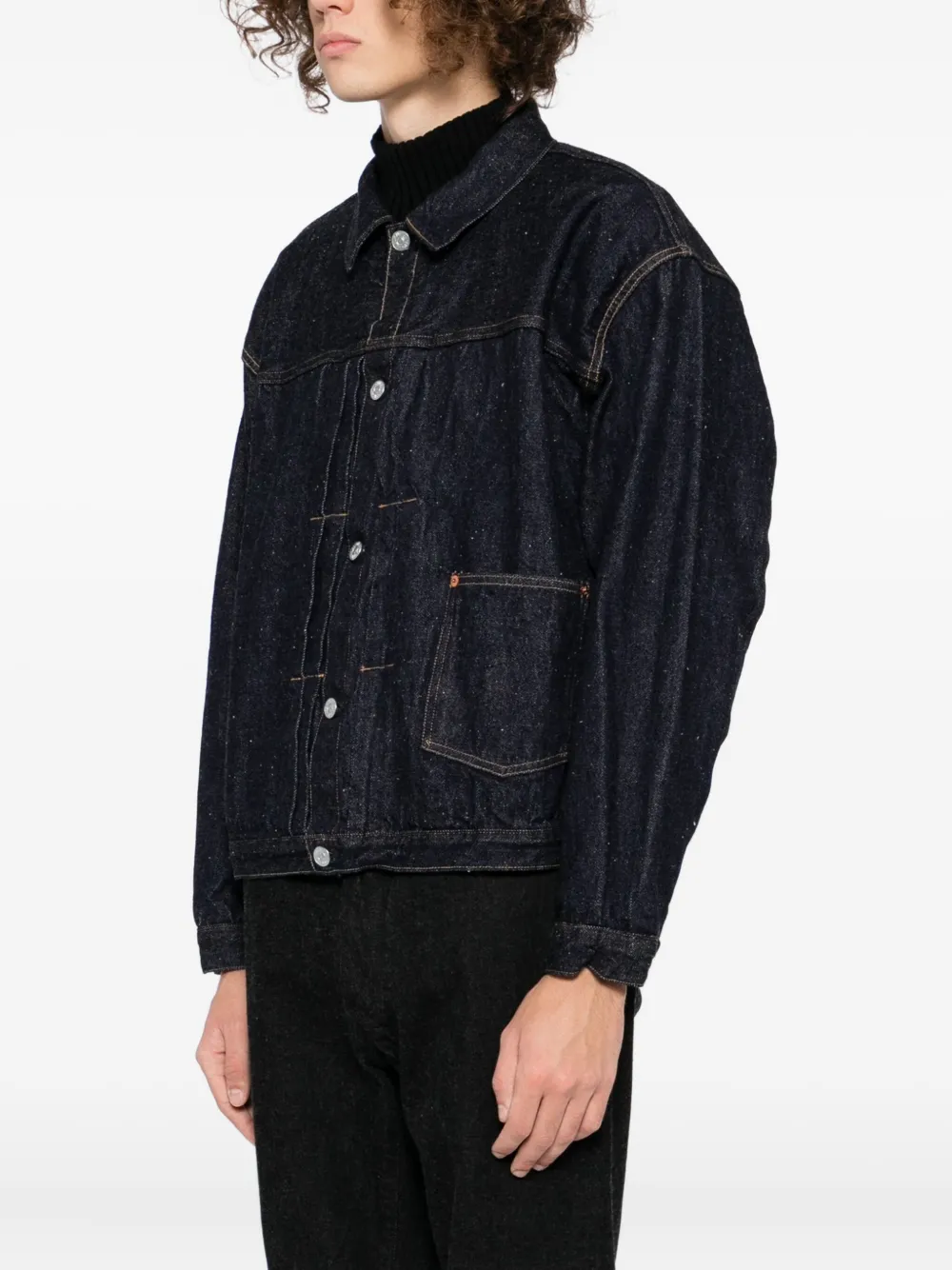 Cotton Denim Jacket - Image 3