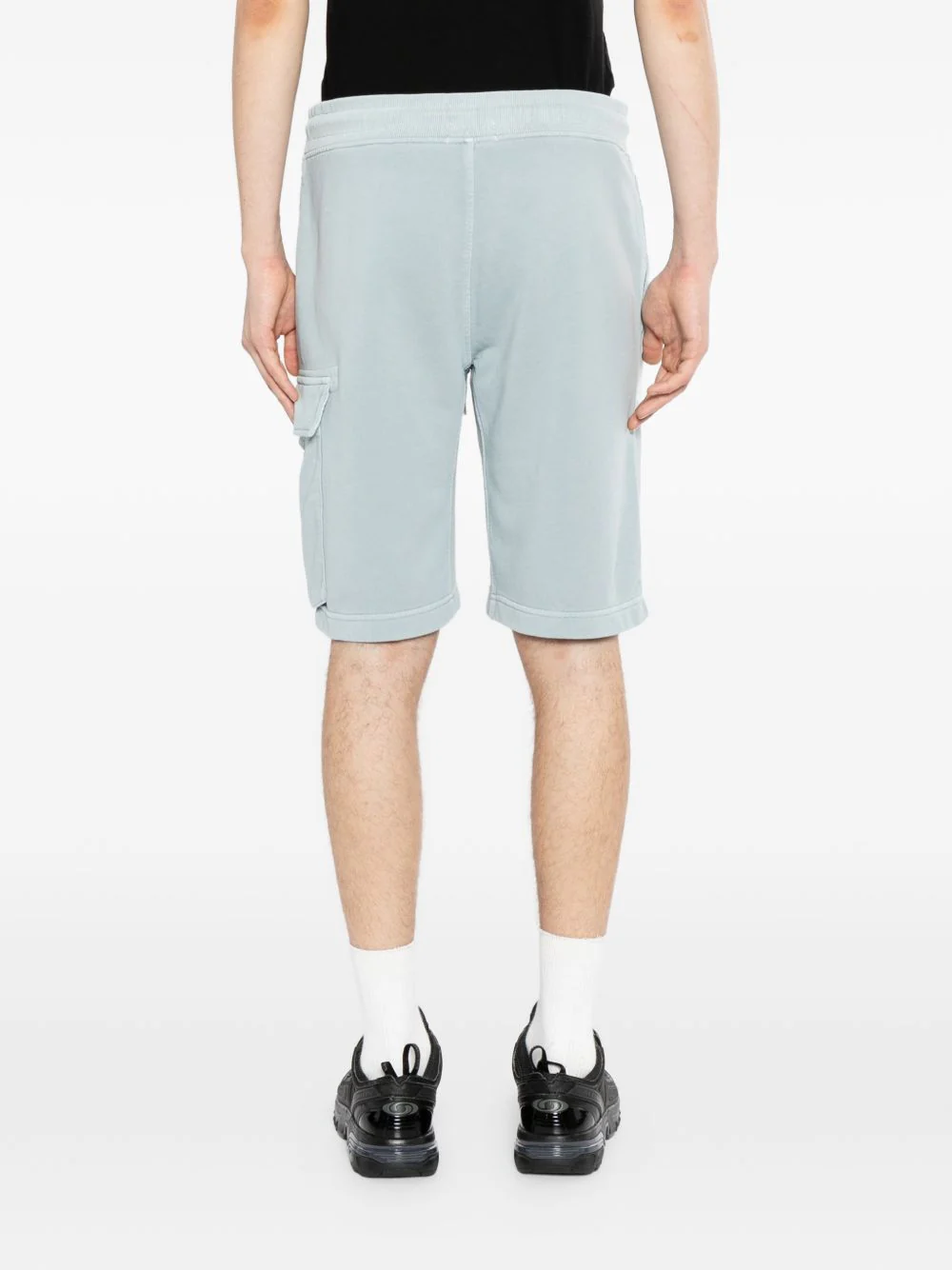 Cotton Diagonal Shorts - Image 3