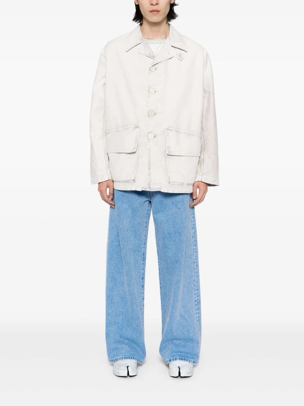 Cotton Shirt Jacket - Image 2