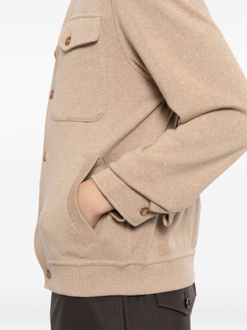 Cotton Shirt Jacket - Image 4