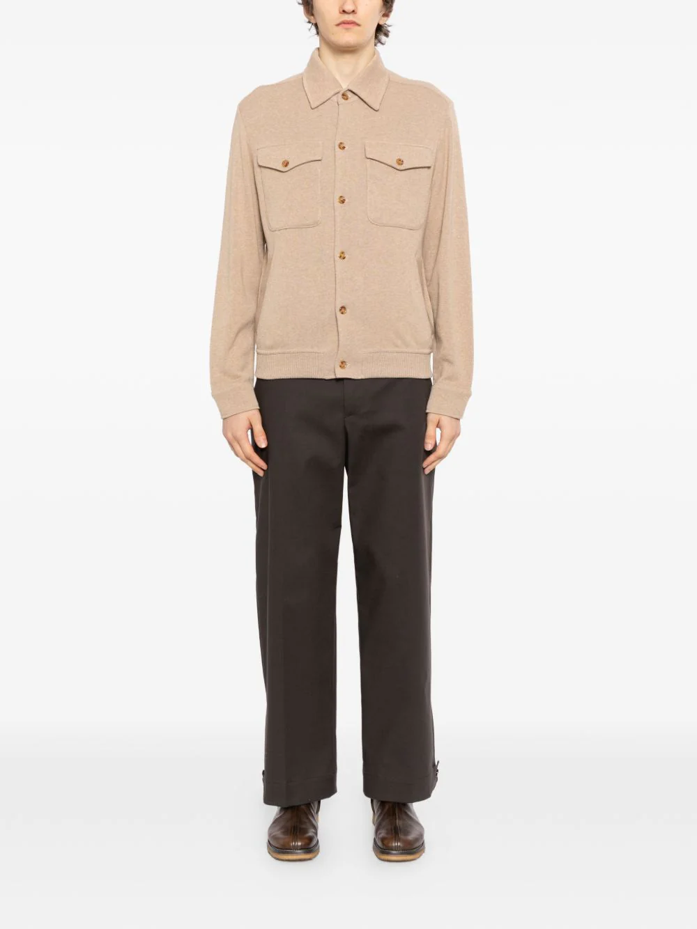 Cotton Shirt Jacket - Image 5