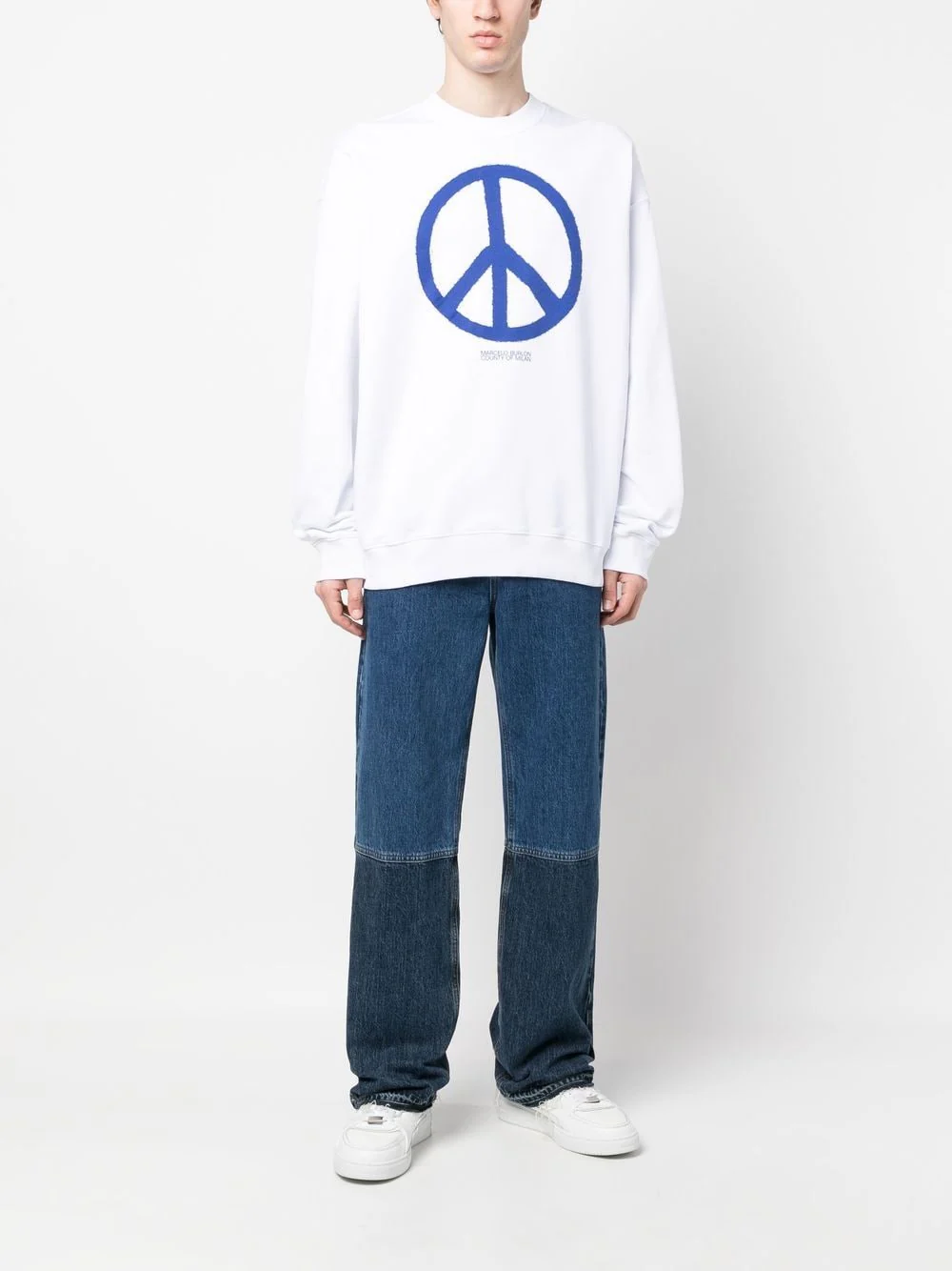 County Peace Organic Cotton Sweatshirt - Image 4