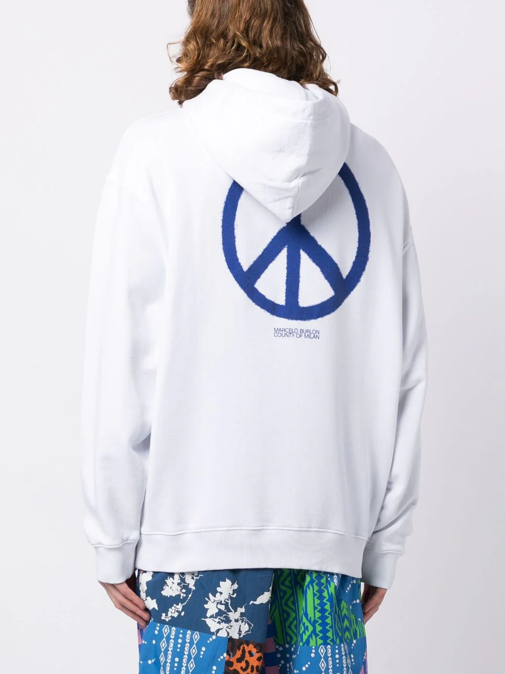 County Peace Printed Hoodie - Image 2