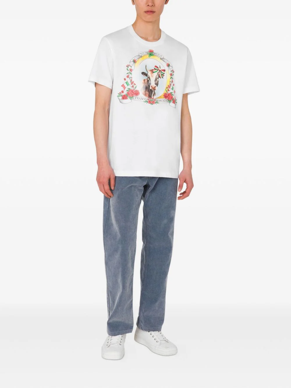 Cow-Print T-Shirt - Image 3