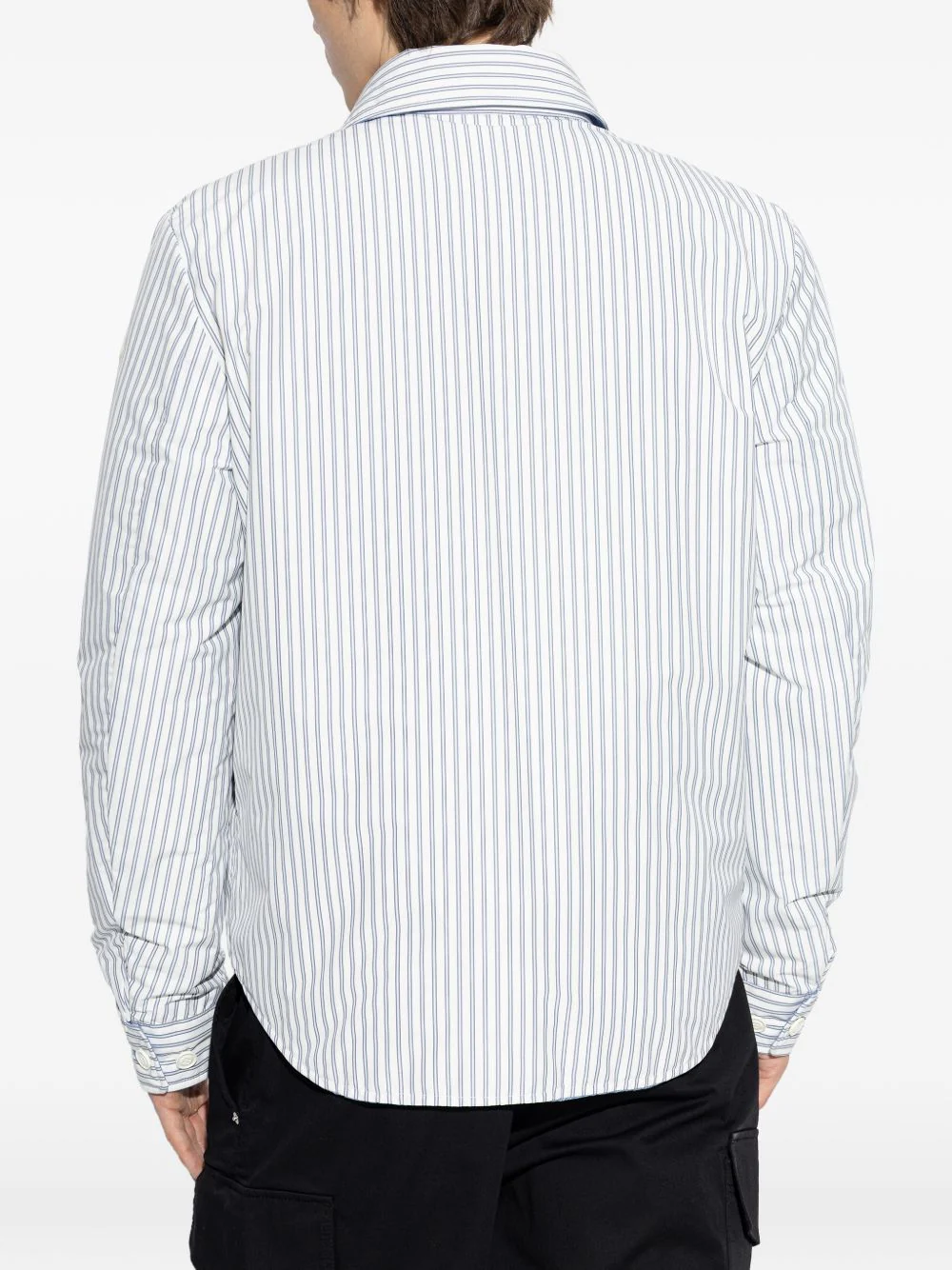 Crescent Reversible Striped Quilted Jacket - Image 5