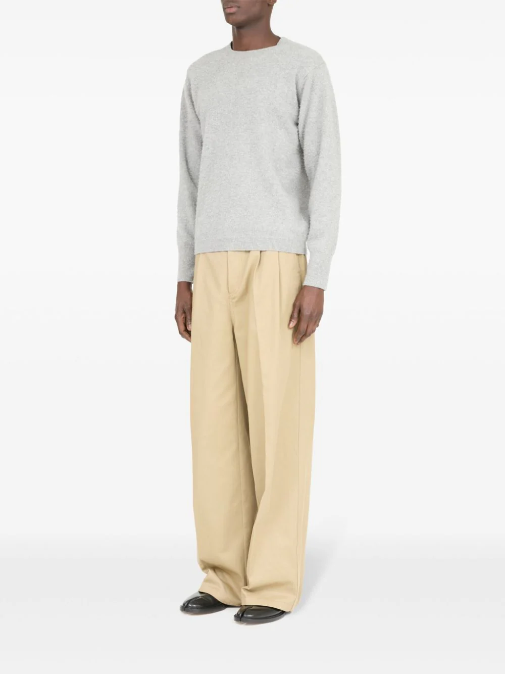 Crew-Neck Cashmere-Cotton Jumper - Image 6