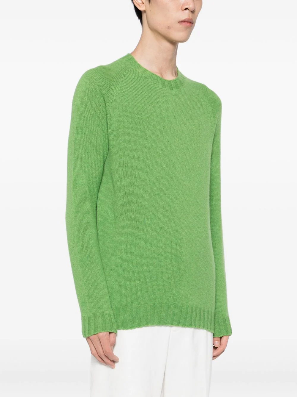Crew-Neck Cashmere Sweater - Image 2