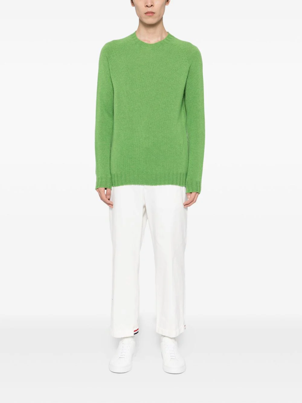 Crew-Neck Cashmere Sweater - Image 4