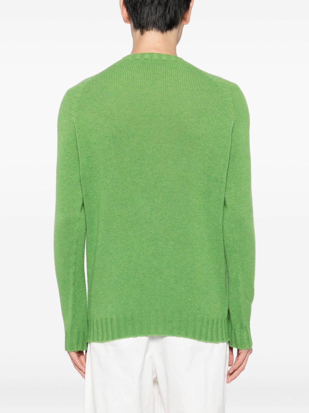 Crew-Neck Cashmere Sweater - Image 5